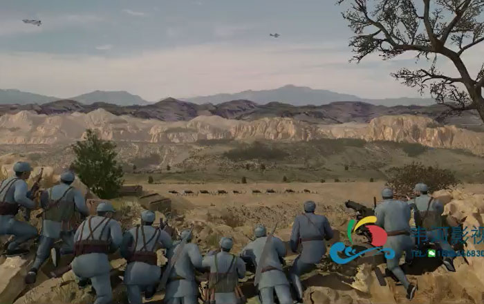 戰(zhàn)爭動畫制作